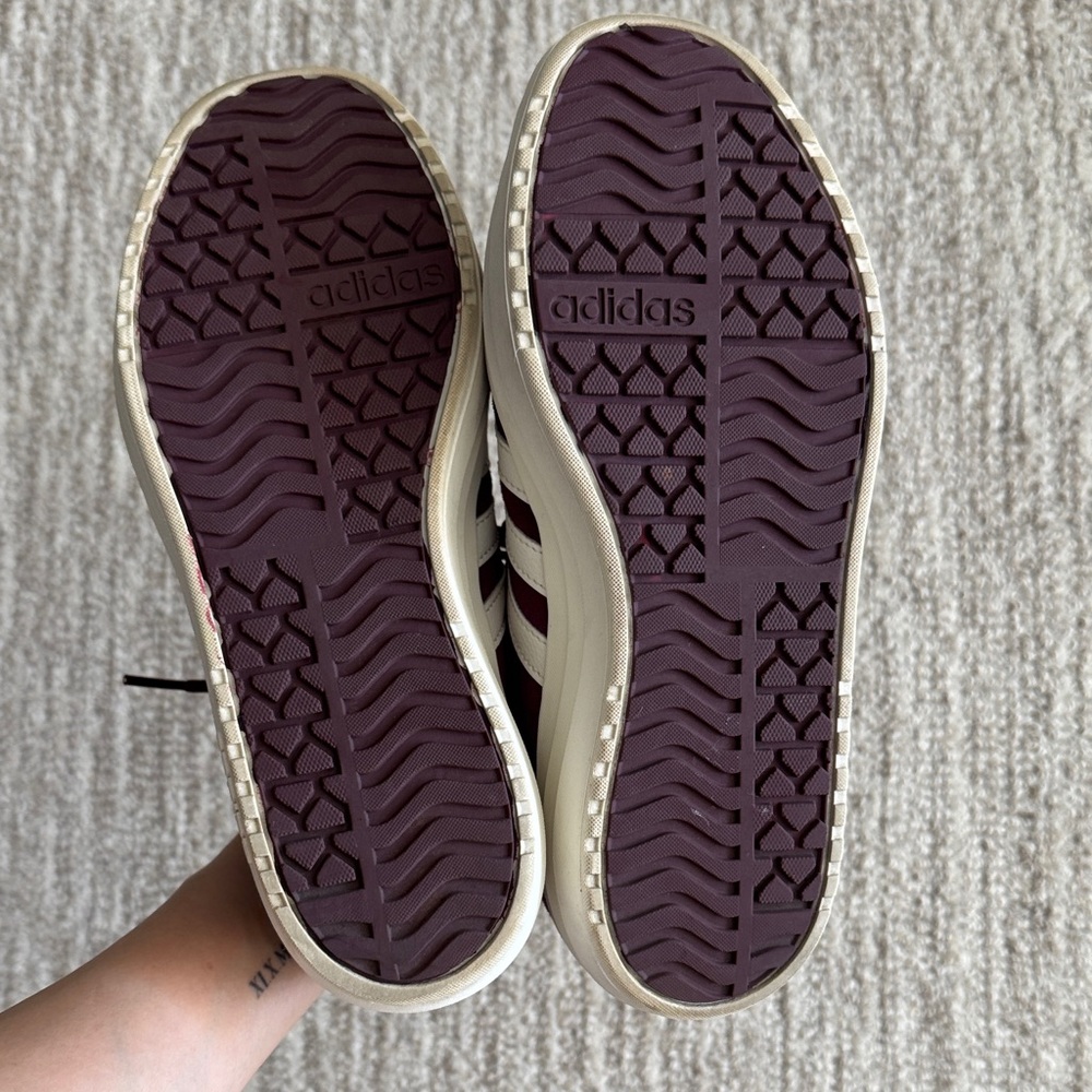 Adidas Burgundy Sneakers - Picture 3 of 8
